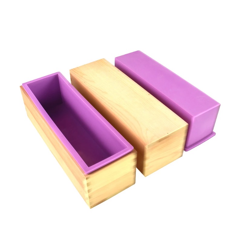 Soap Making Formula - Flexible Silicone Soap Mold Rectangular Loaf