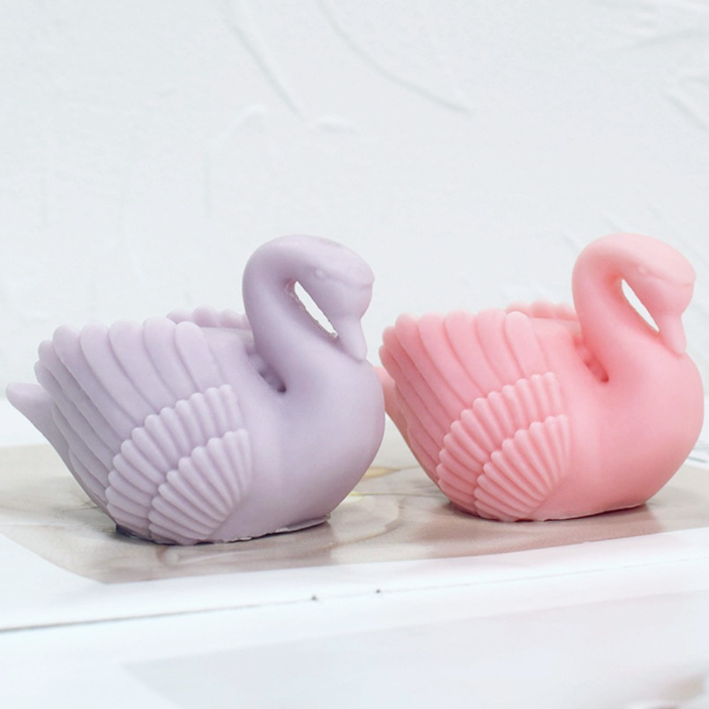 Soap Making Formula - White Swan Silicone Candle Mould Cygnus