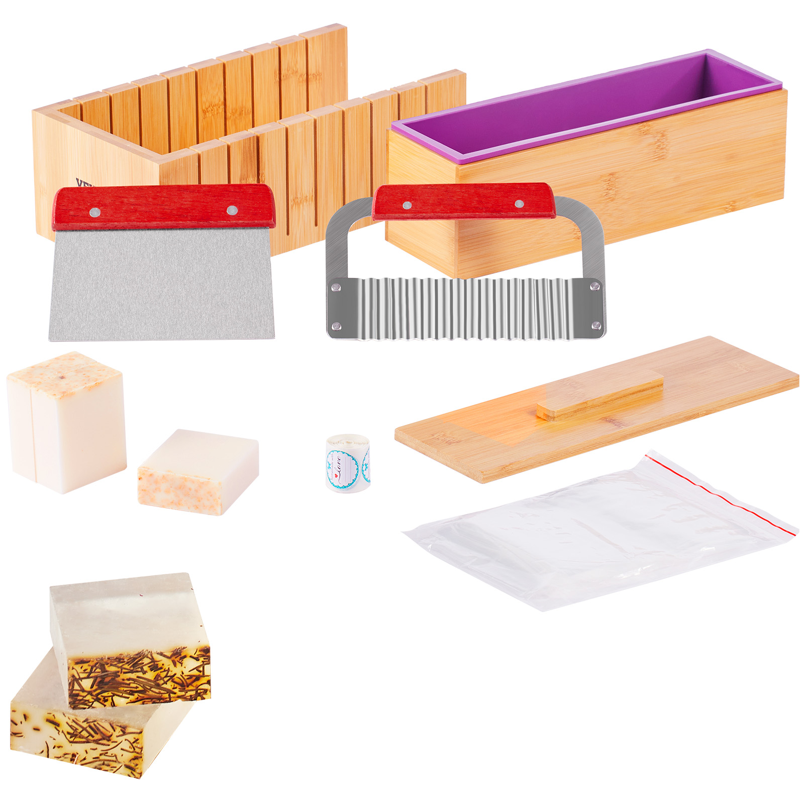 Soap Making Formula - VEVOR Soap Making Kit Bamboo Cutting