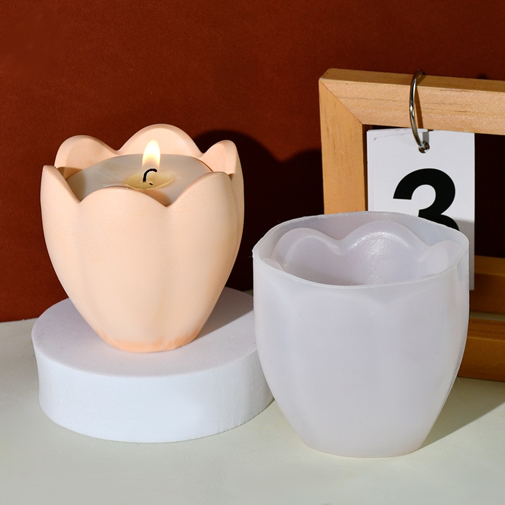 Tulip Candle Holder Silicone M - đánh giá và giá Soap Making Equipment For Beginners