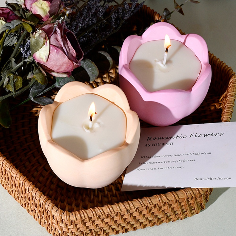 Tulip Candle Holder Silicone M - đánh giá và giá Soap Making Equipment For Beginners