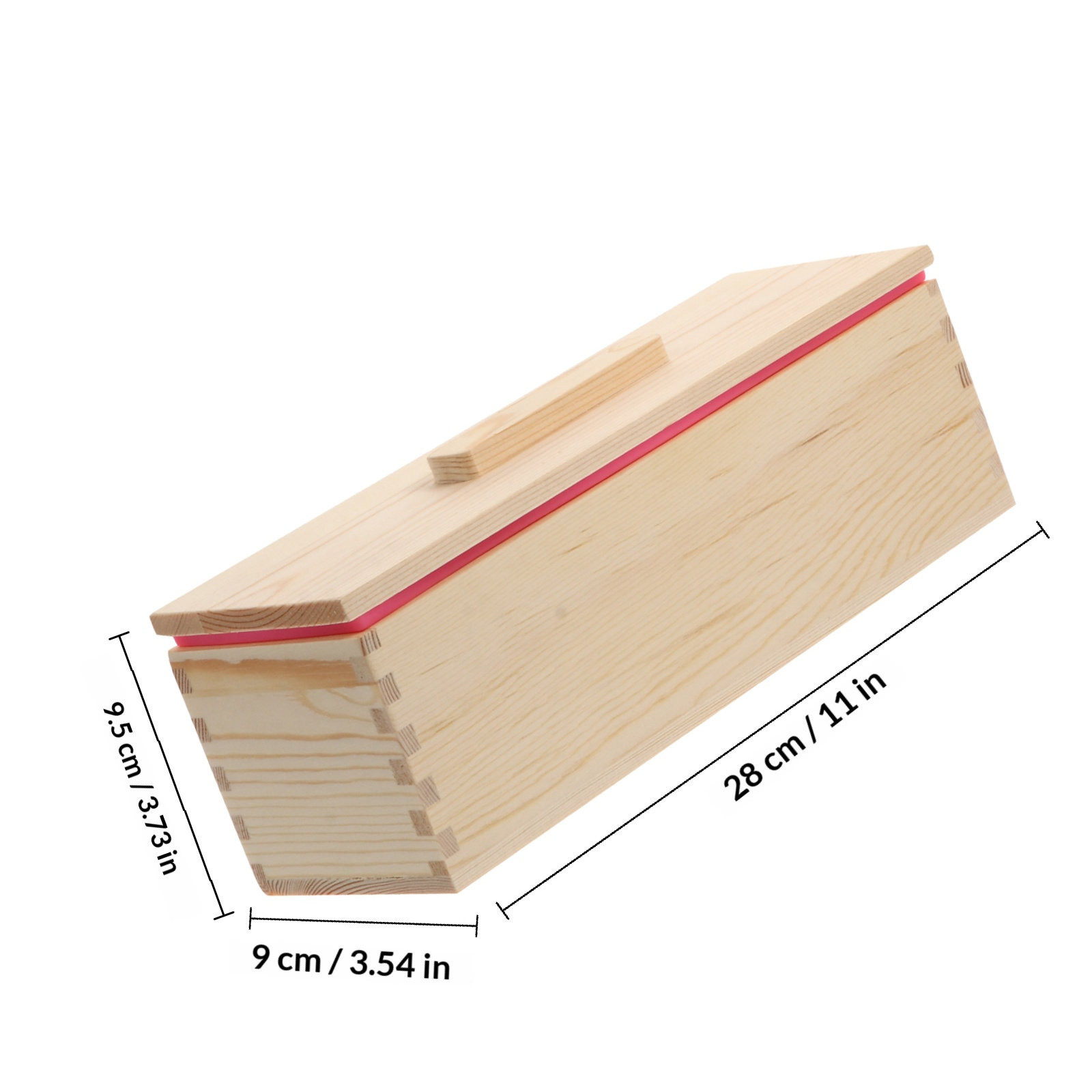 Natural Wood Soap Mold Box Hig - đánh giá và giá Quality Soap Making Kit