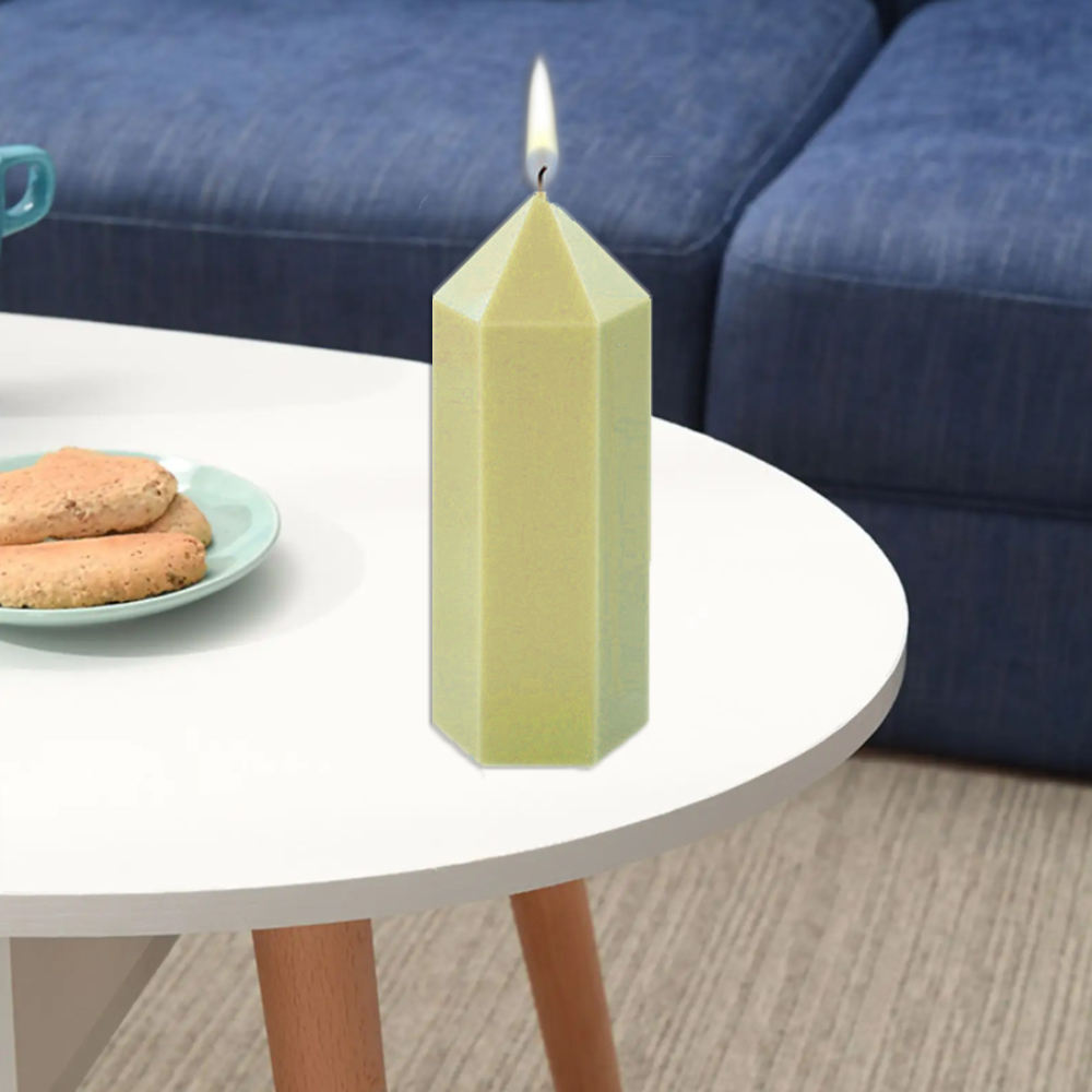 3D Hexagonal Column Candle Mol - đánh giá và giá Soap Making Equipment For Beginners