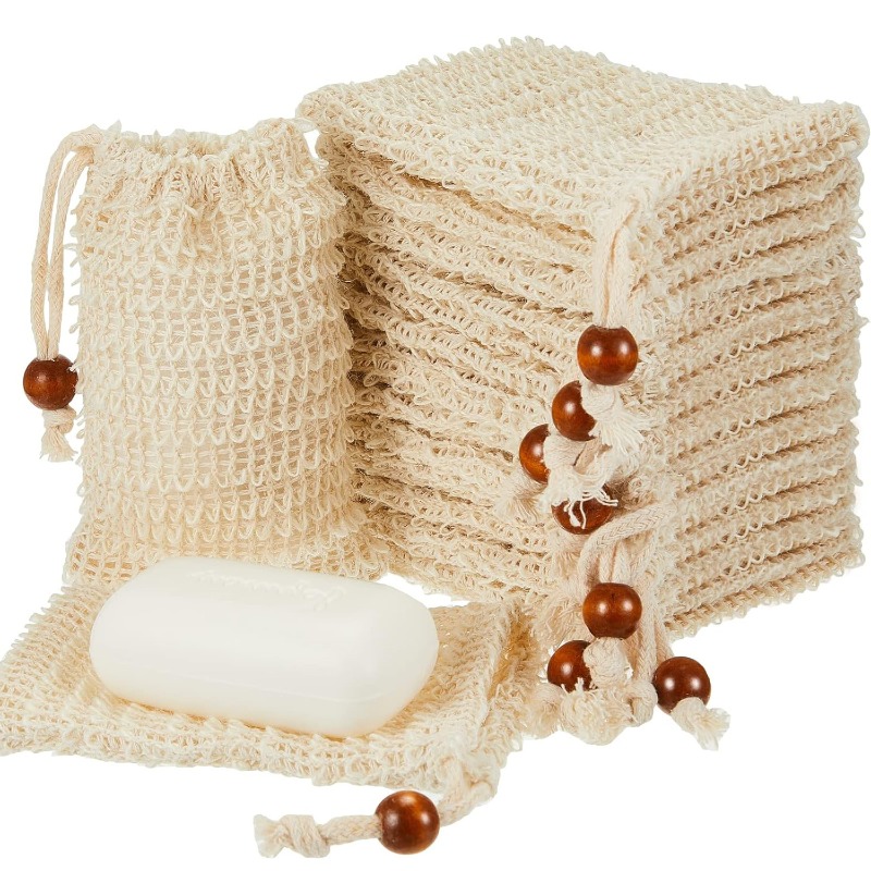 40 Pack Exfoliating Soap Bag N - đánh giá và giá Soap Making Supplies Wholesale