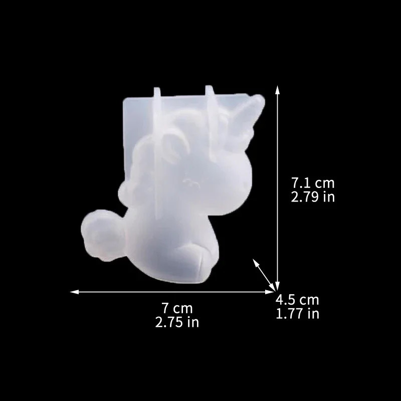 3D Geometric Silicone Unicorn  - đánh giá và giá Soap Making Formula
