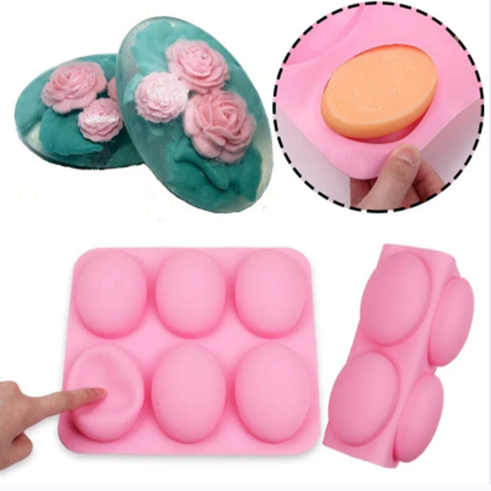6 Cavities Multifunctional Ova - đánh giá và giá Soap Making Formula