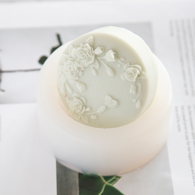 Hình Dáng Tròn Hoa Hồng Hoa Xà - đánh giá và giá Soap Making Formula