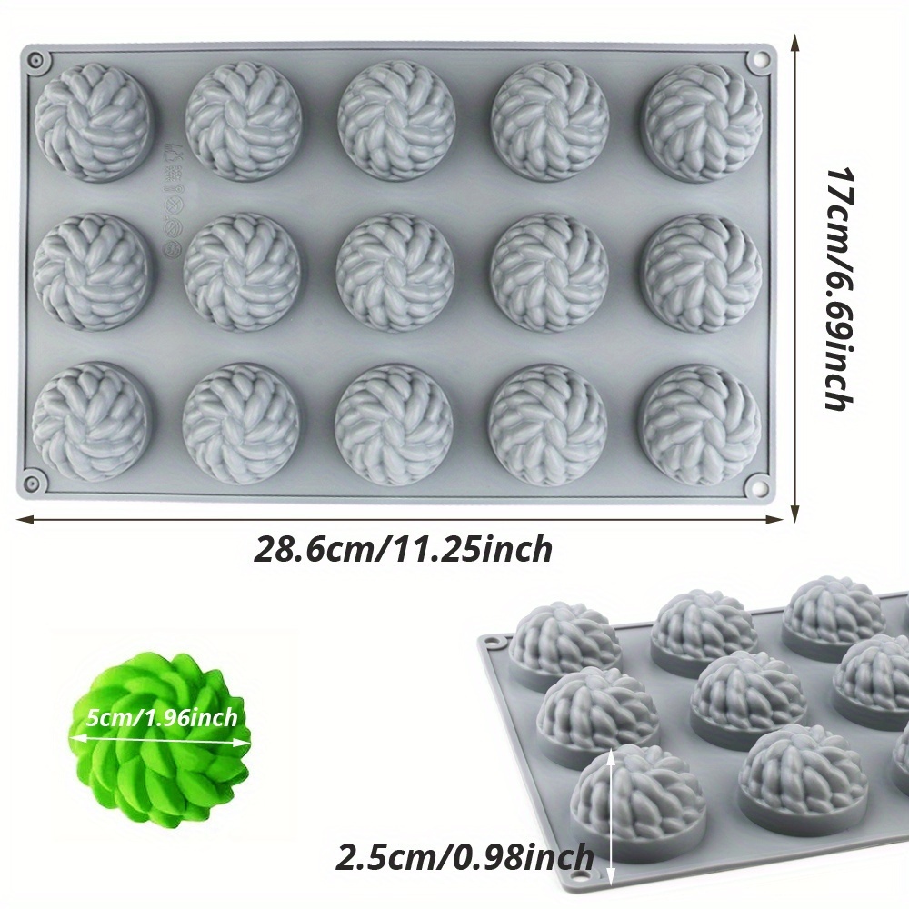 1Pc Cake Mold Santa Ana Floral - đánh giá và giá Quality Soap Making Kit