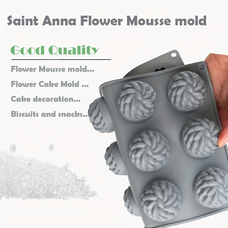 1Pc Cake Mold Santa Ana Floral - đánh giá và giá Quality Soap Making Kit