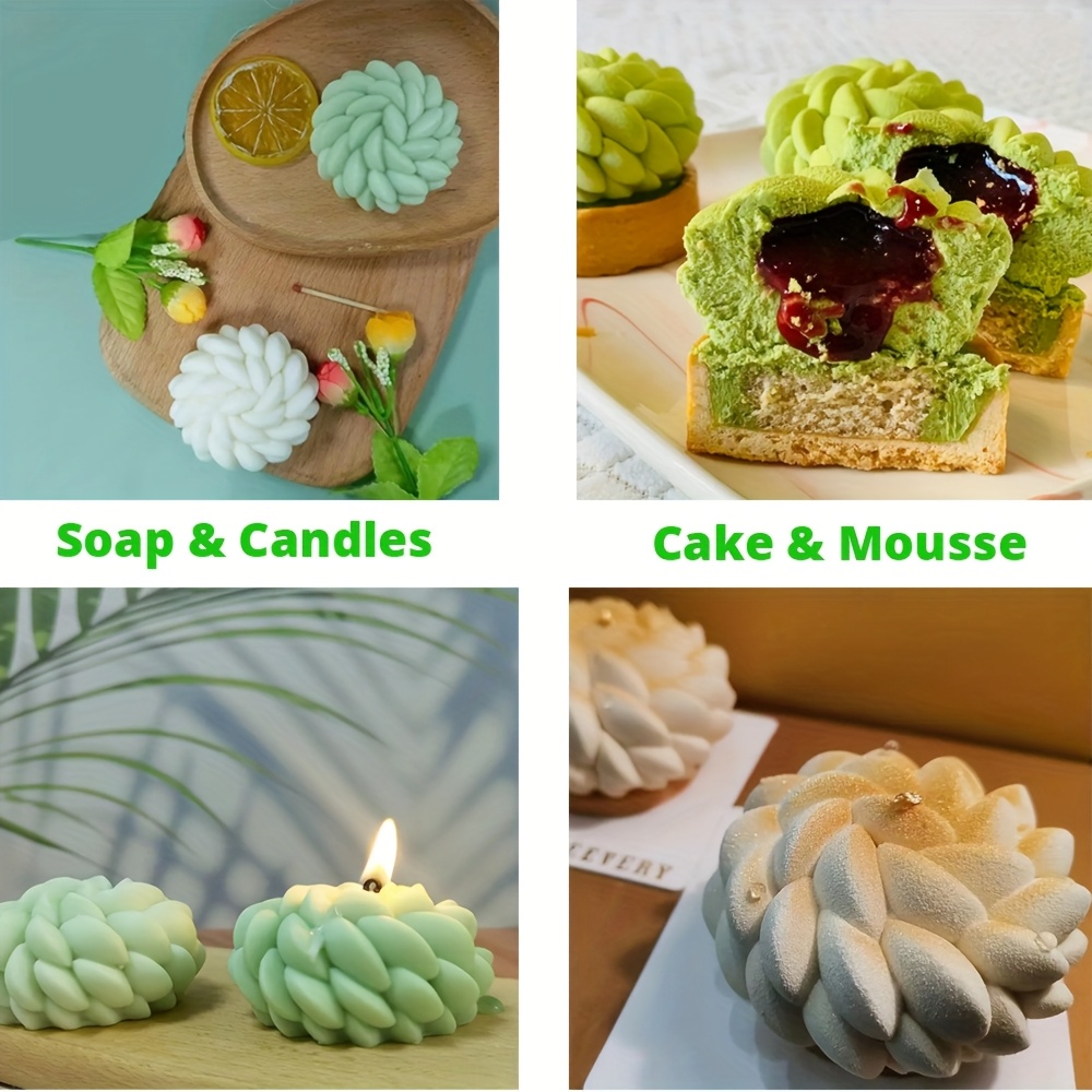 1Pc Cake Mold Santa Ana Floral - đánh giá và giá Quality Soap Making Kit