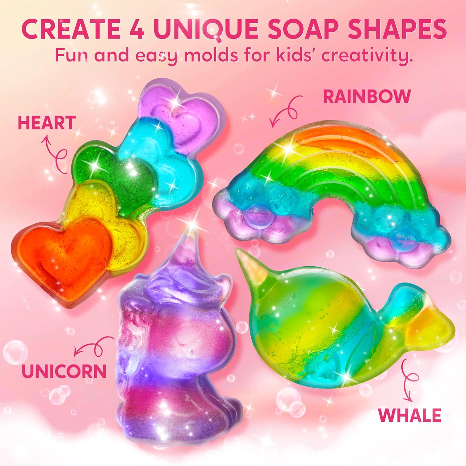 JOYFY Unicorn Soap Making Kit  - đánh giá và giá Soap Making Equipment For Beginners