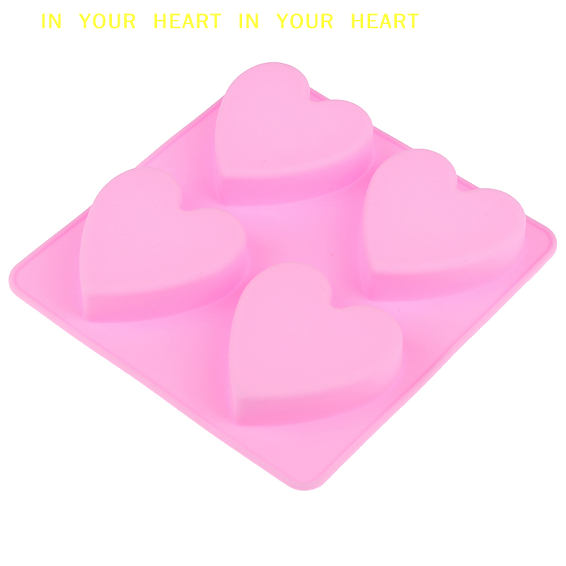 【X】4 Cavity Handmade Silicone  - đánh giá và giá Soap Making Formula