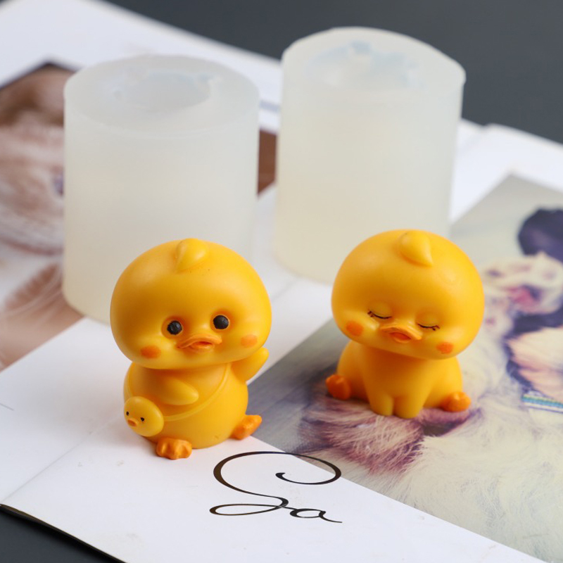 3D Smile Duck Silicone Candle  - đánh giá và giá Soap Making Equipment For Beginners