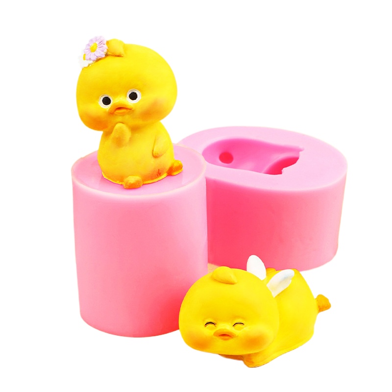 3D Smile Duck Silicone Candle  - đánh giá và giá Soap Making Equipment For Beginners