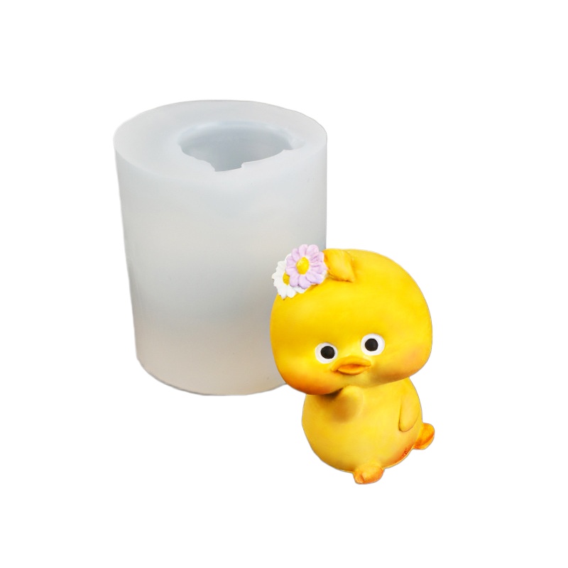 3D Smile Duck Silicone Candle  - đánh giá và giá Soap Making Equipment For Beginners