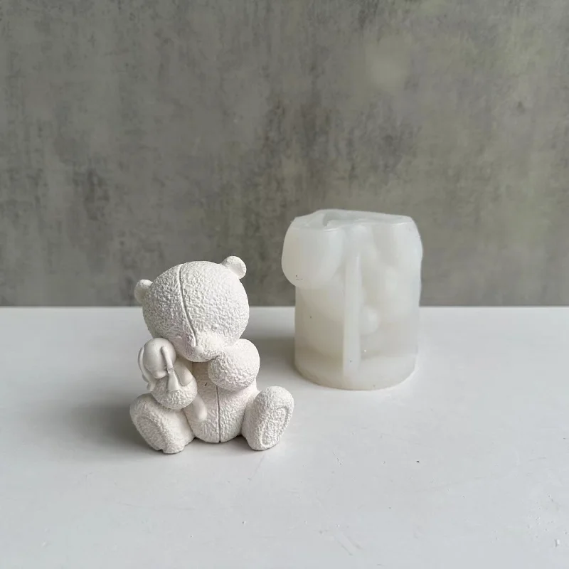 Woven Bear Candle Silicone Mol - đánh giá và giá Soap Making Equipment For Beginners